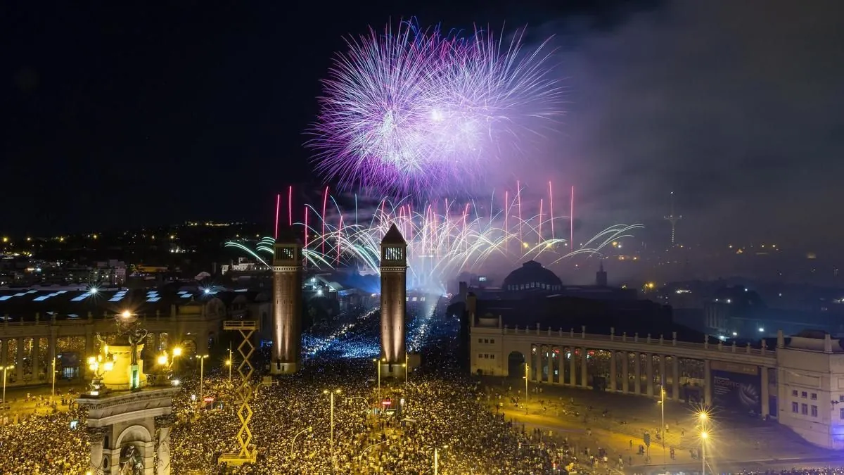 Los mejores miradores para disfrutar del Piromusical de La Mercè 2024