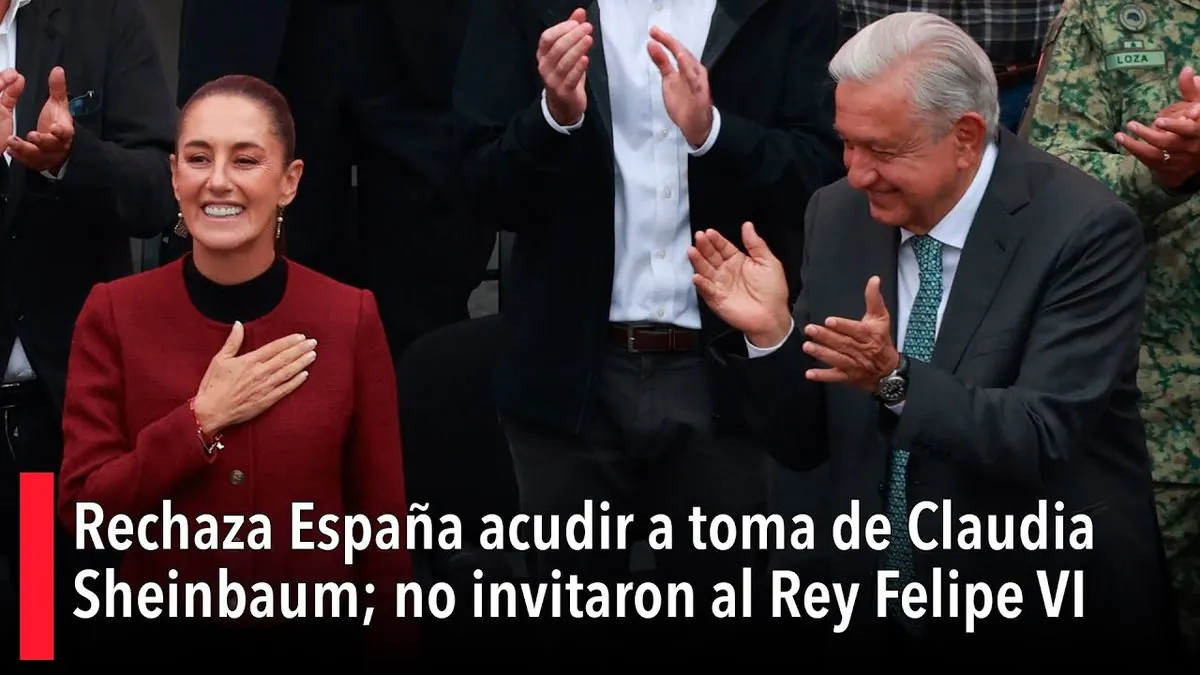 sheinbaum-excluye-al-rey-felipe-vi-de-su-toma-de-posesion-en-mexico