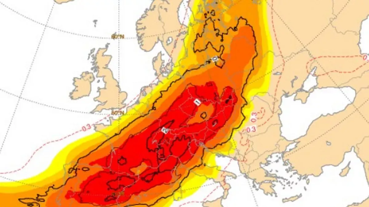 Borrasca Aitor marca el fin del verano en España con lluvias y vientos fuertes