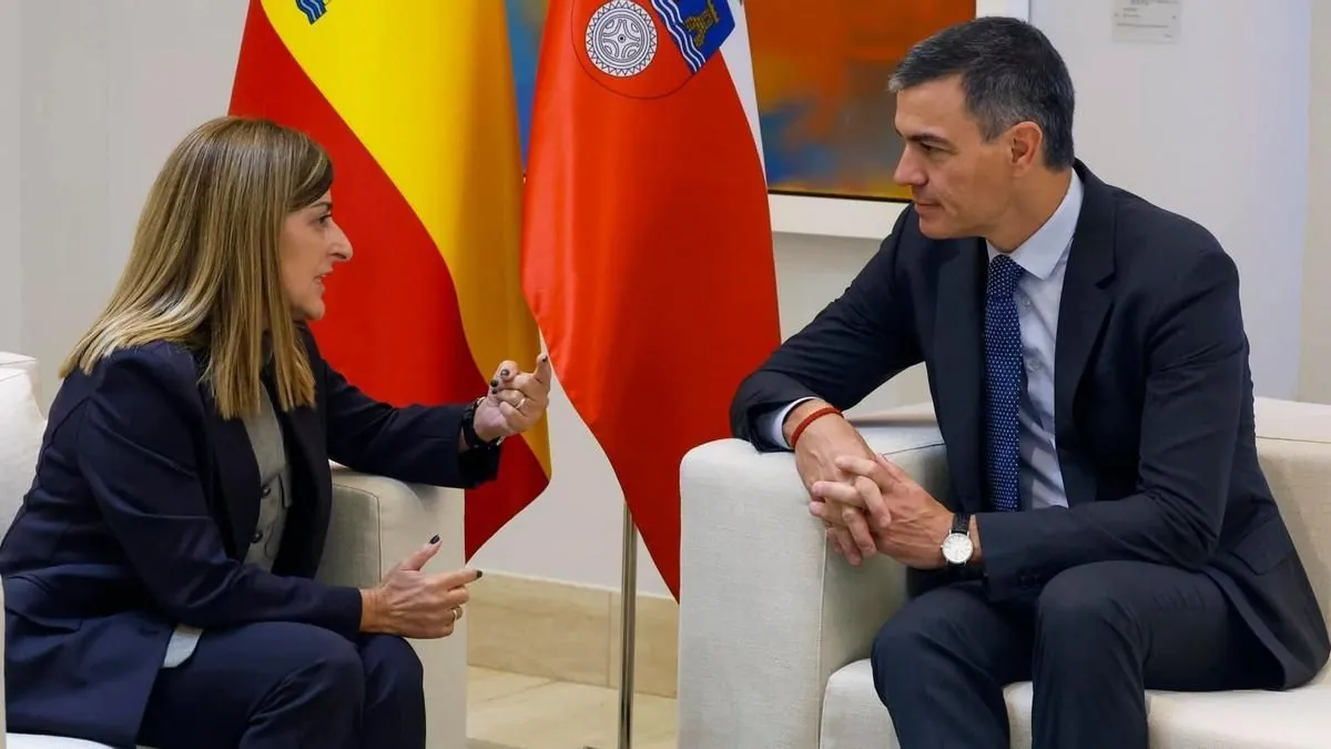 Cantabria se opone al acuerdo fiscal con Cataluña en reunión con Sánchez