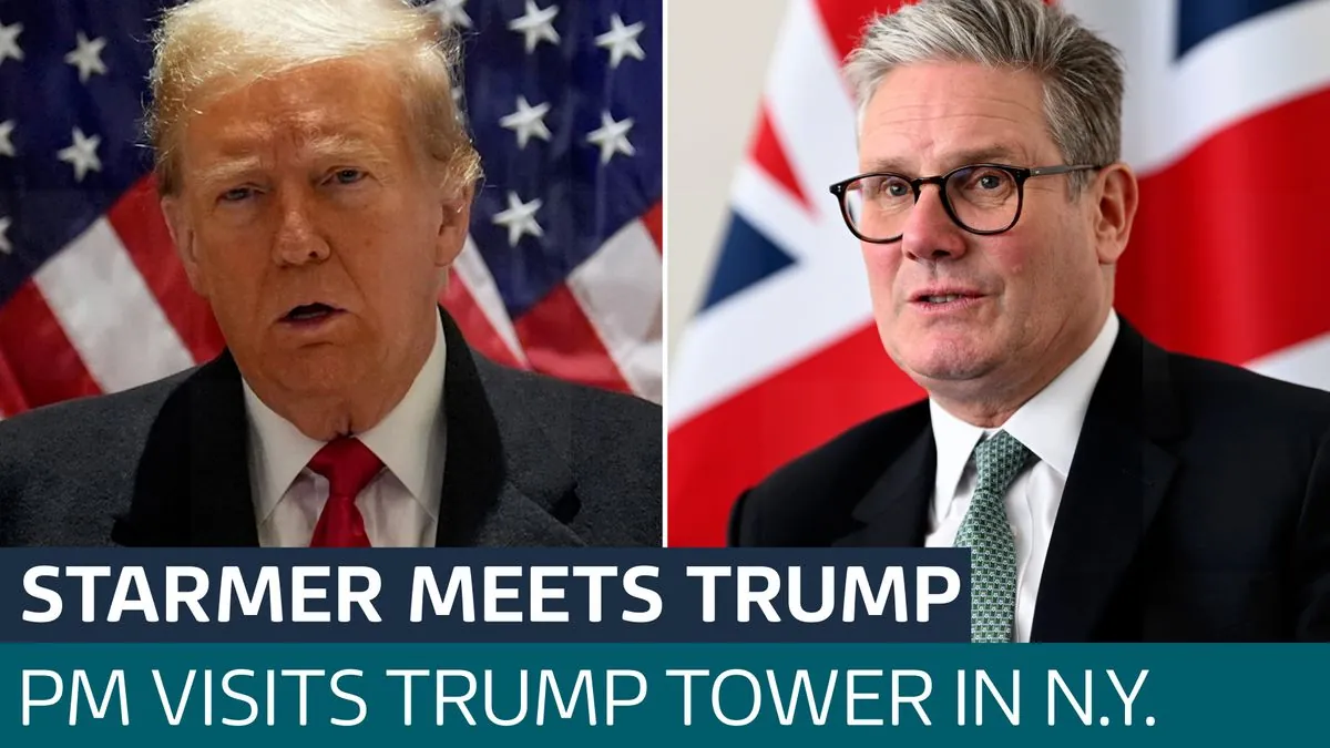 Starmer se reúne con Trump en Nueva York y genera polémica