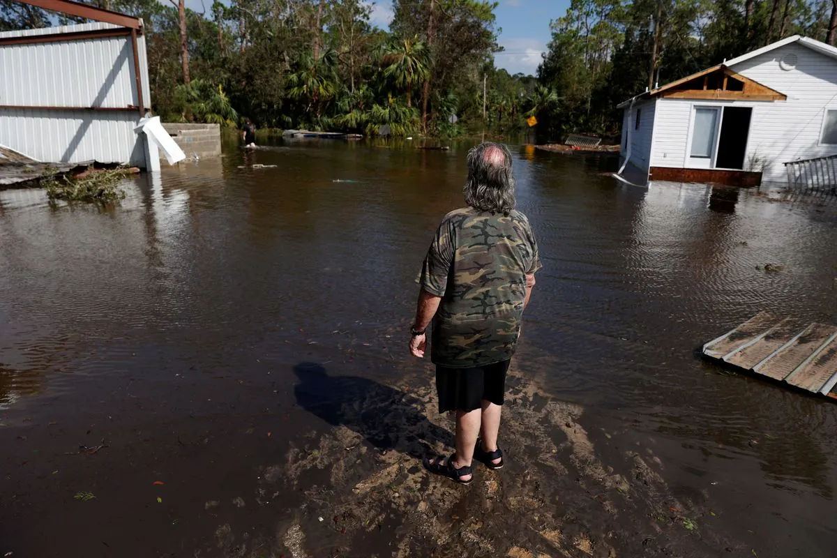 Huracán Helene deja 44 muertos y devastación en el sureste de EE.UU.