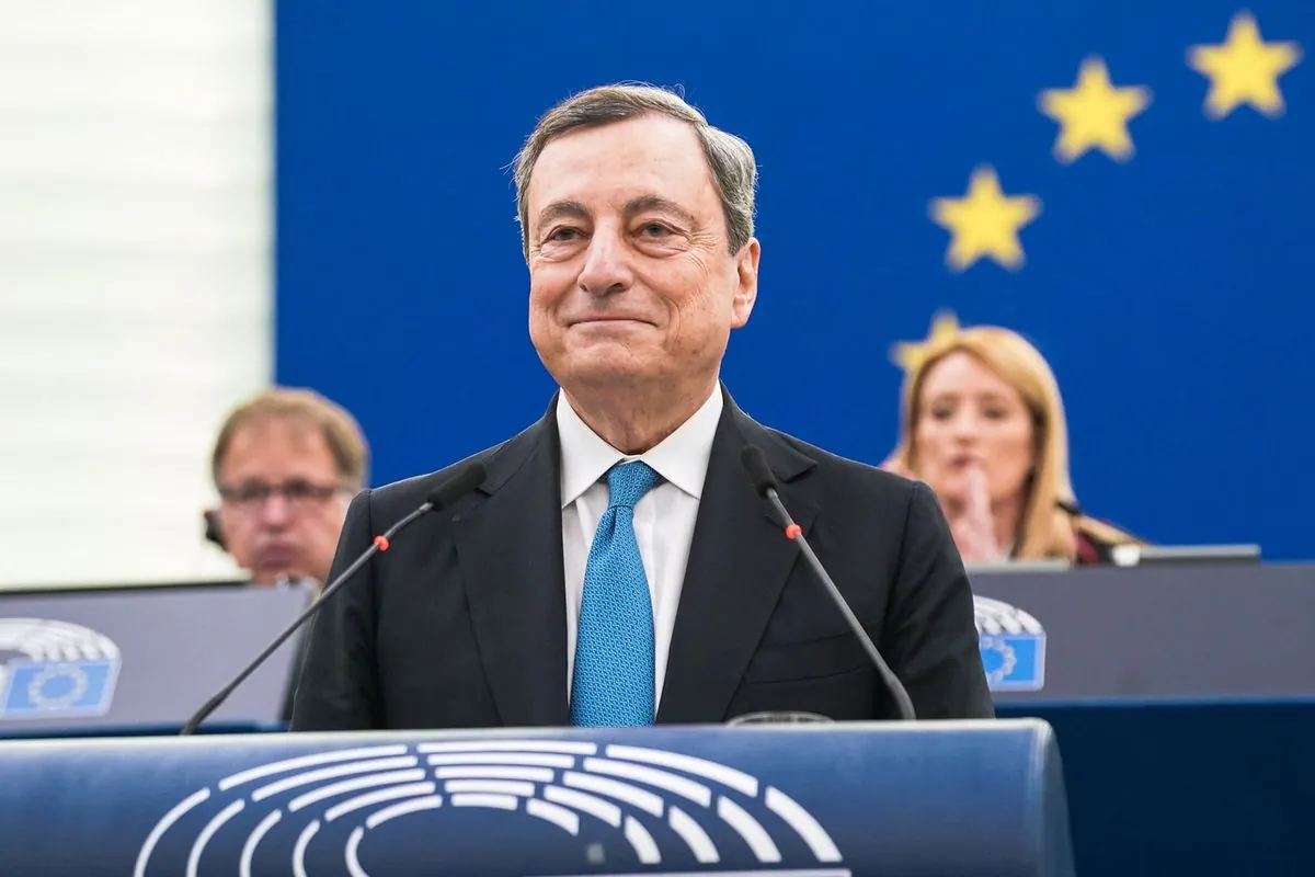 Draghi insta a Europa a invertir 800.000 millones anuales para impulsar su economía