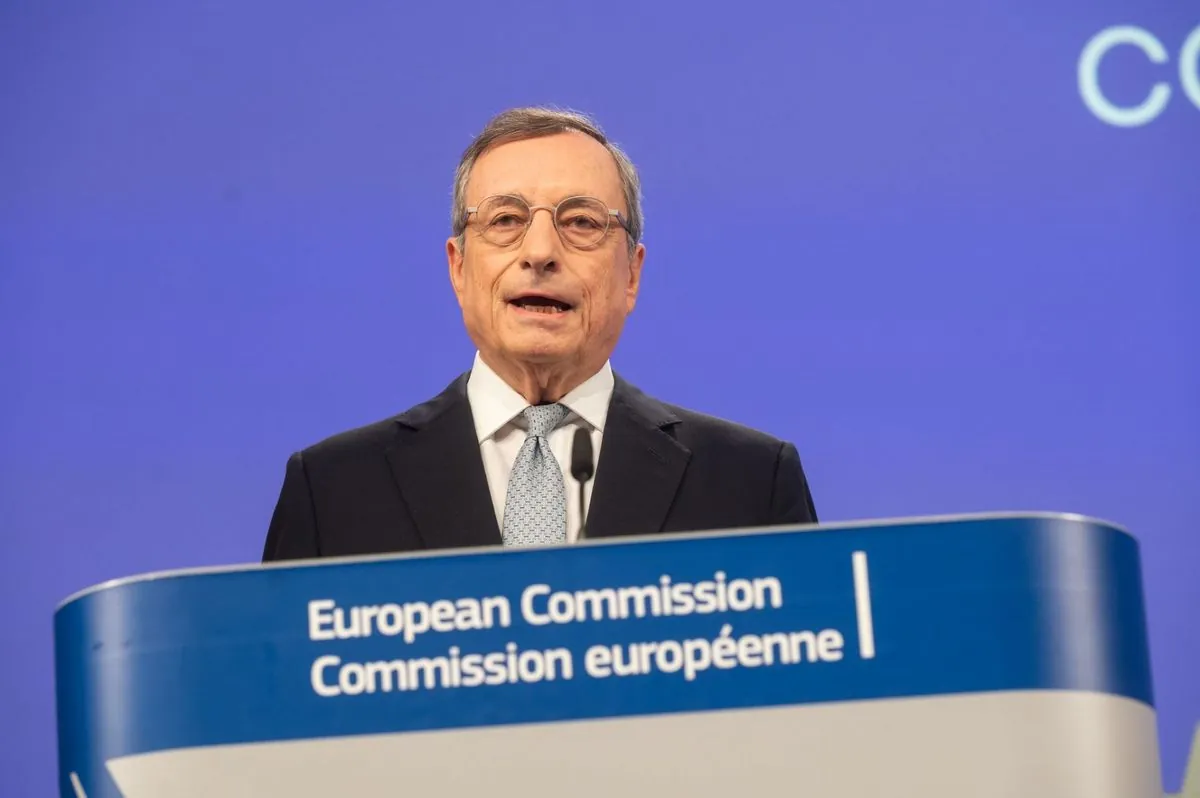 Draghi insta a Europa a invertir 800.000 millones anuales para impulsar la economía