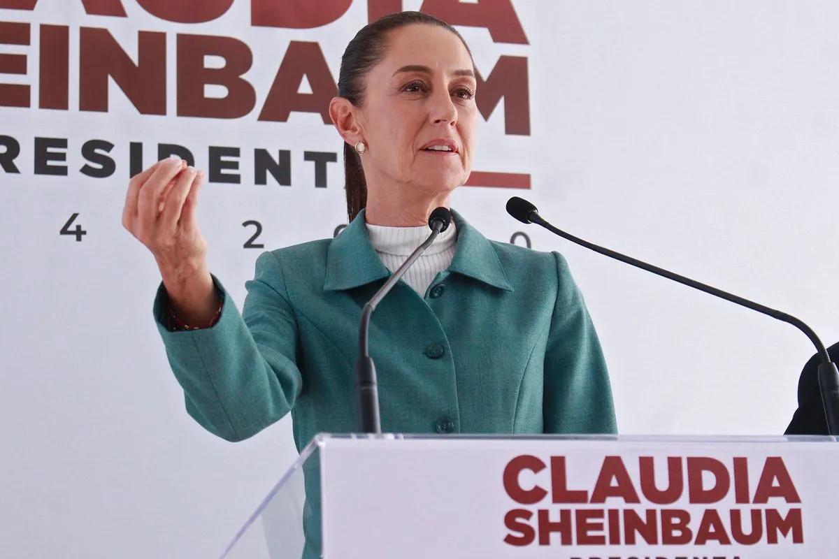 Sheinbaum, primera presidenta de México, genera polémica por Felipe VI