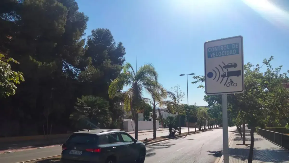 Málaga refuerza la seguridad vial con nuevos radares en Camino de San Rafael