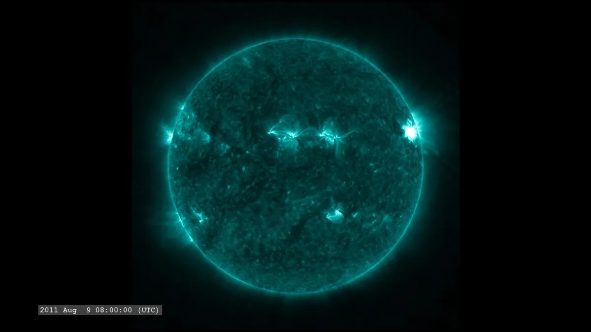 NASA alerta: Potente llamarada solar amenaza con tormenta geomagnética