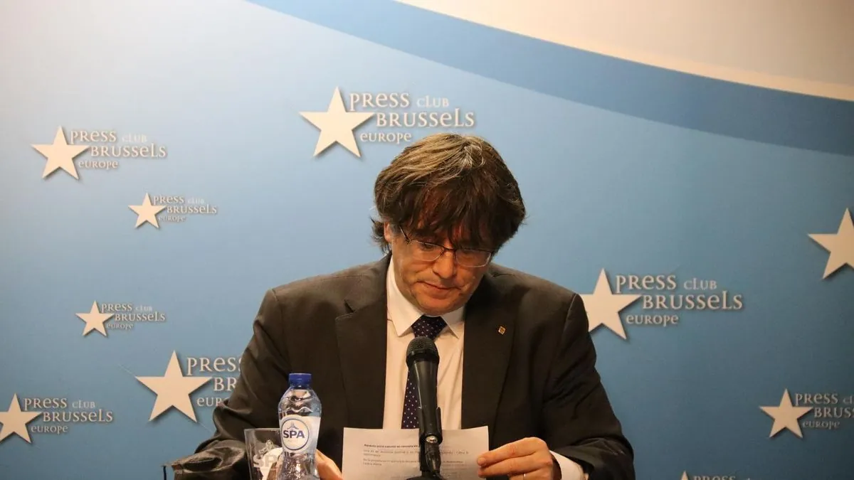 Puigdemont exige a Sánchez reconocer su minoría en negociaciones presupuestarias