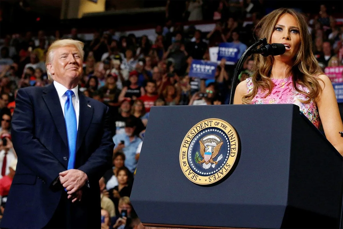 Melania Trump defiende el derecho al aborto en sus memorias