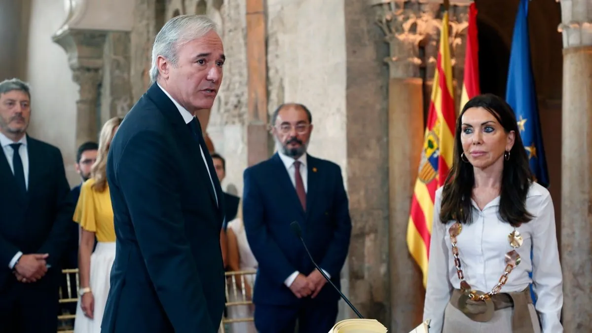 Azcón presentará a Sánchez un plan integral para el desarrollo de Aragón