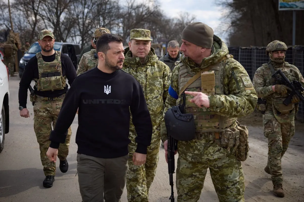 Zelenski visita tropas en Sumi y destaca importancia de operación en Kursk