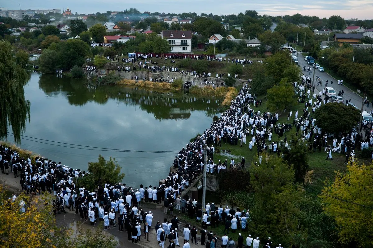 34.000 judíos peregrinan a Uman pese a la guerra en Ucrania