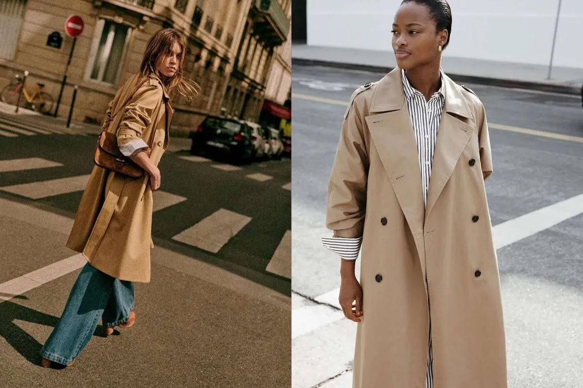 Tendencias en gabardinas y trenchs para el otoño 2024: Zara y Mango marcan el estilo