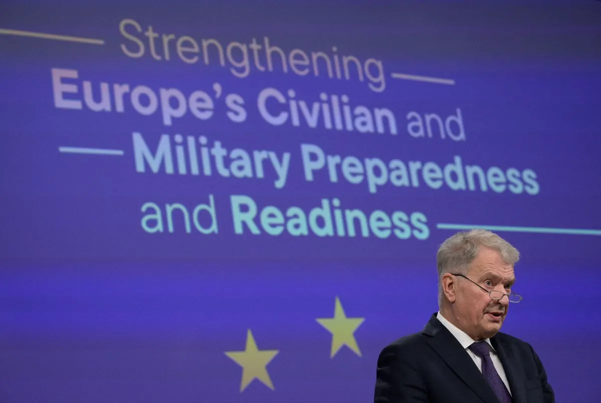 Sauli Niinistö propone un cambio radical en la defensa europea usando el modelo nórdico