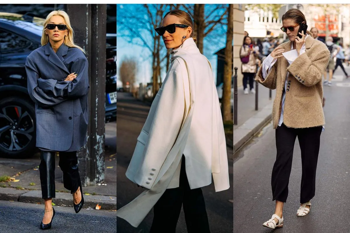 8 abrigos oversized que marcarán el estilo este invierno