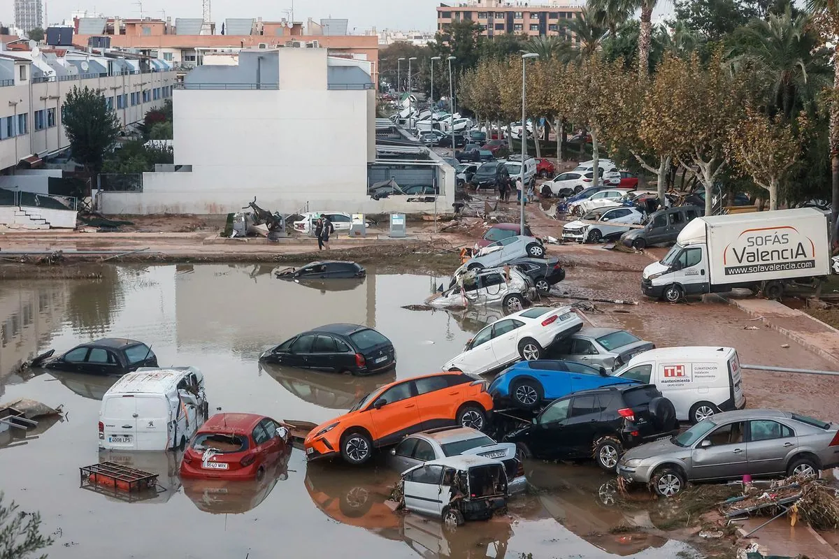 Tension crece entre autoridades tras inundación histórica en Valencia