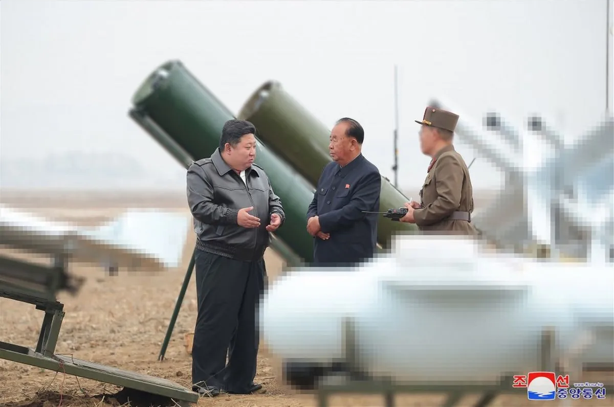 Kim Jong-un inspecciona nuevos drones y pide producción masiva inmediata