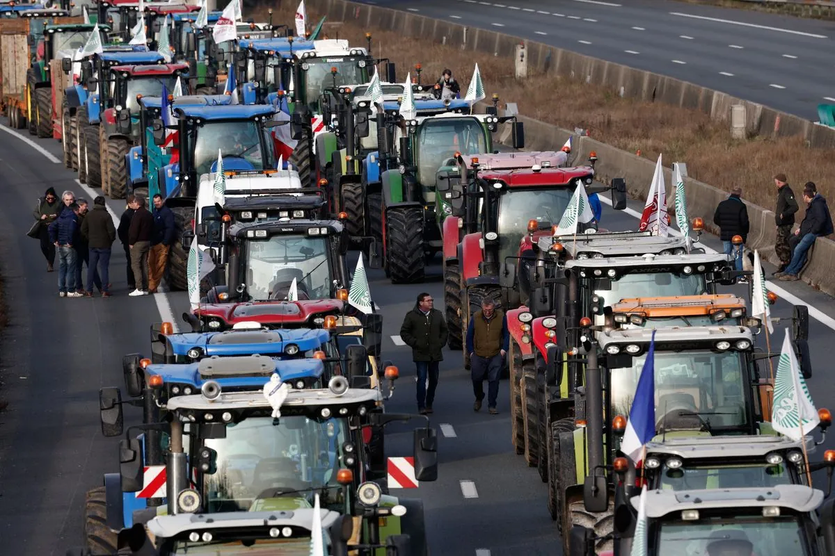 Agricultores franceses inician nueva ola de protestas contra acuerdo comercial