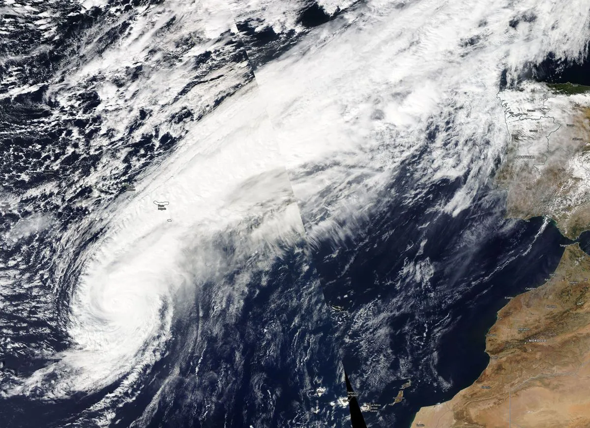 Nueva tormenta amenaza España: Bert llega con vientos de 90 km/h