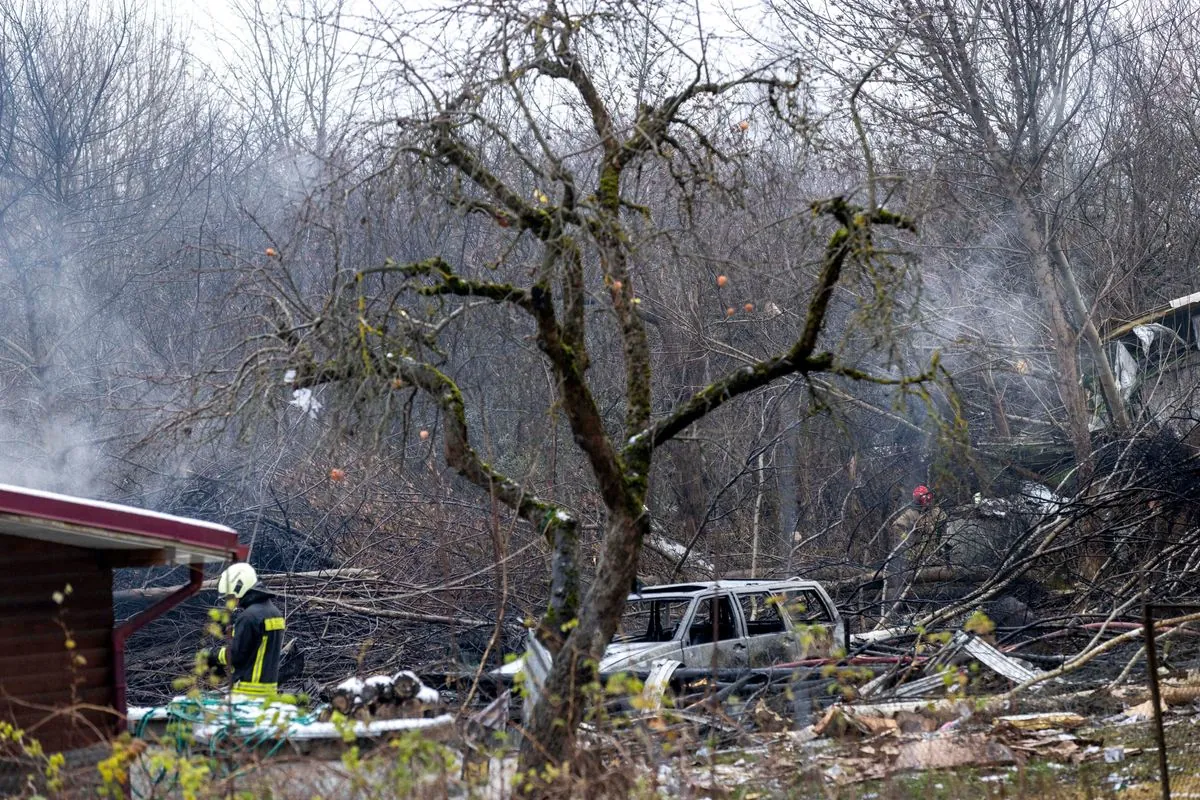 Avión de carga se estrella en Lituania: Un muerto y muchas preguntas sin respuesta