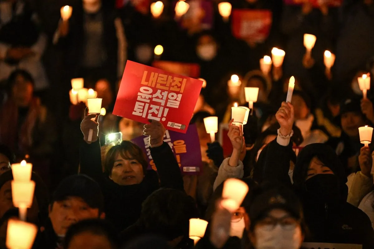 Dramático giro: El partido gobernante de Corea del Sur pide la salida de su presidente