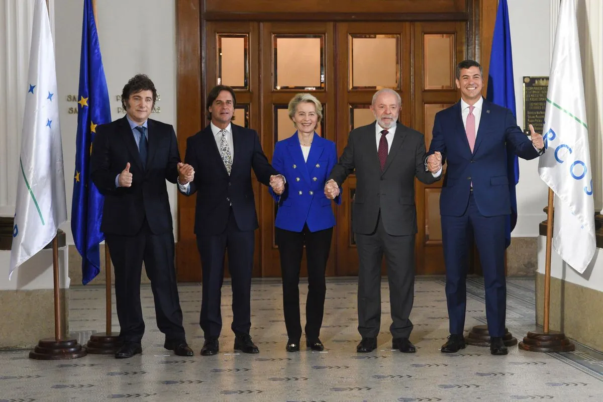 El pacto comercial EU-Mercosur finalmente se firma tras décadas de espera