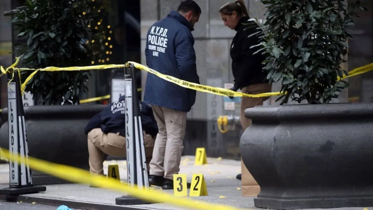 Asesino misterioso deja mensaje en balas contra gigante de seguros en NY