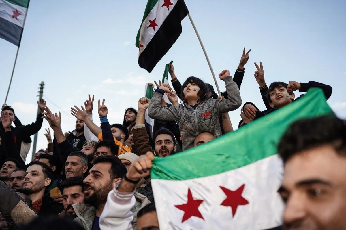 Siria cambia de bandera mientras Assad huye a Rusia: lo que significa cada color