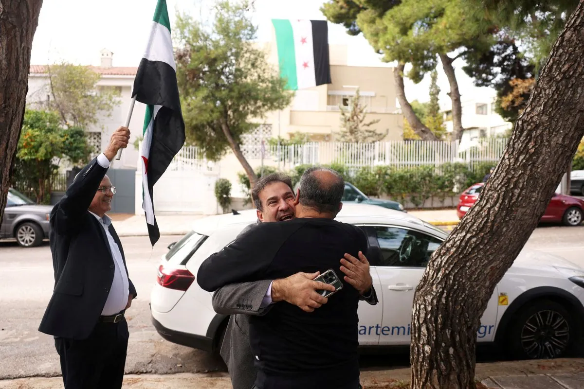 ¿Por qué los sirios cambian su bandera después de que Asad huye a Rusia?