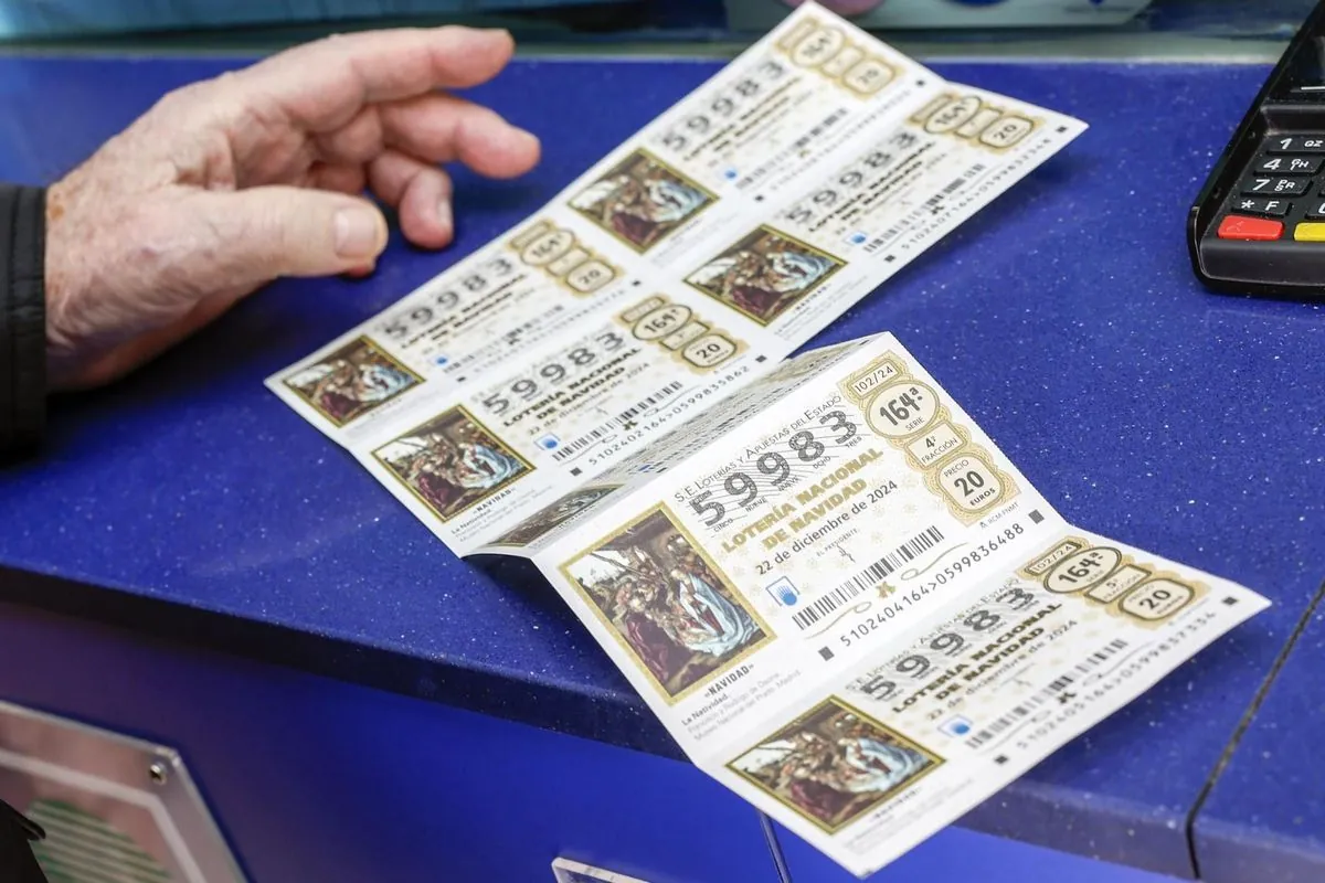 Número misterioso de lotería navideña se agota tras predicción única Número misterioso de lotería navideña se agota tras predicción única